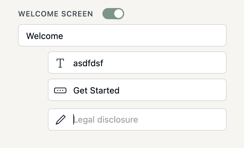Adding disclaimer text to a form