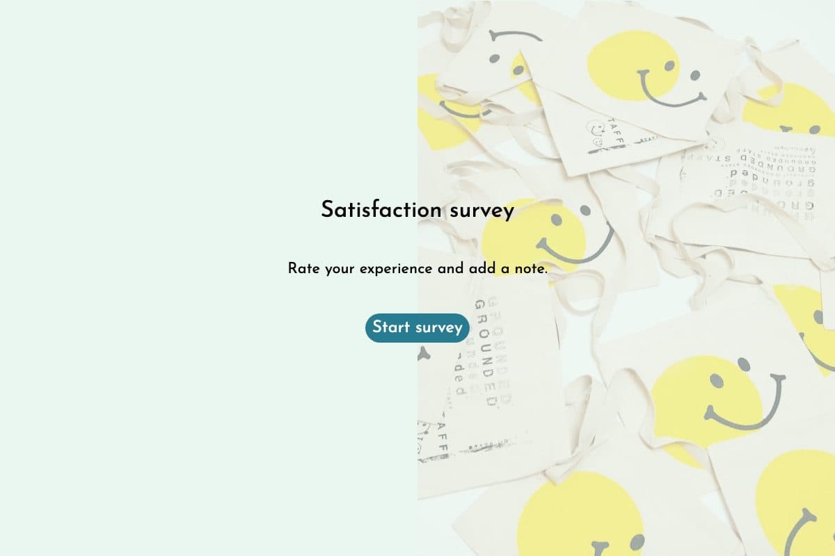 Customer satisfaction survey template preview