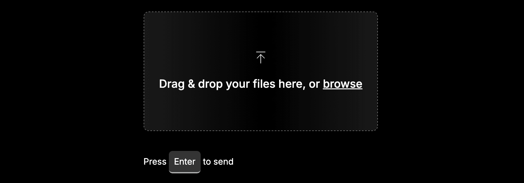 File upload question type in the form builder